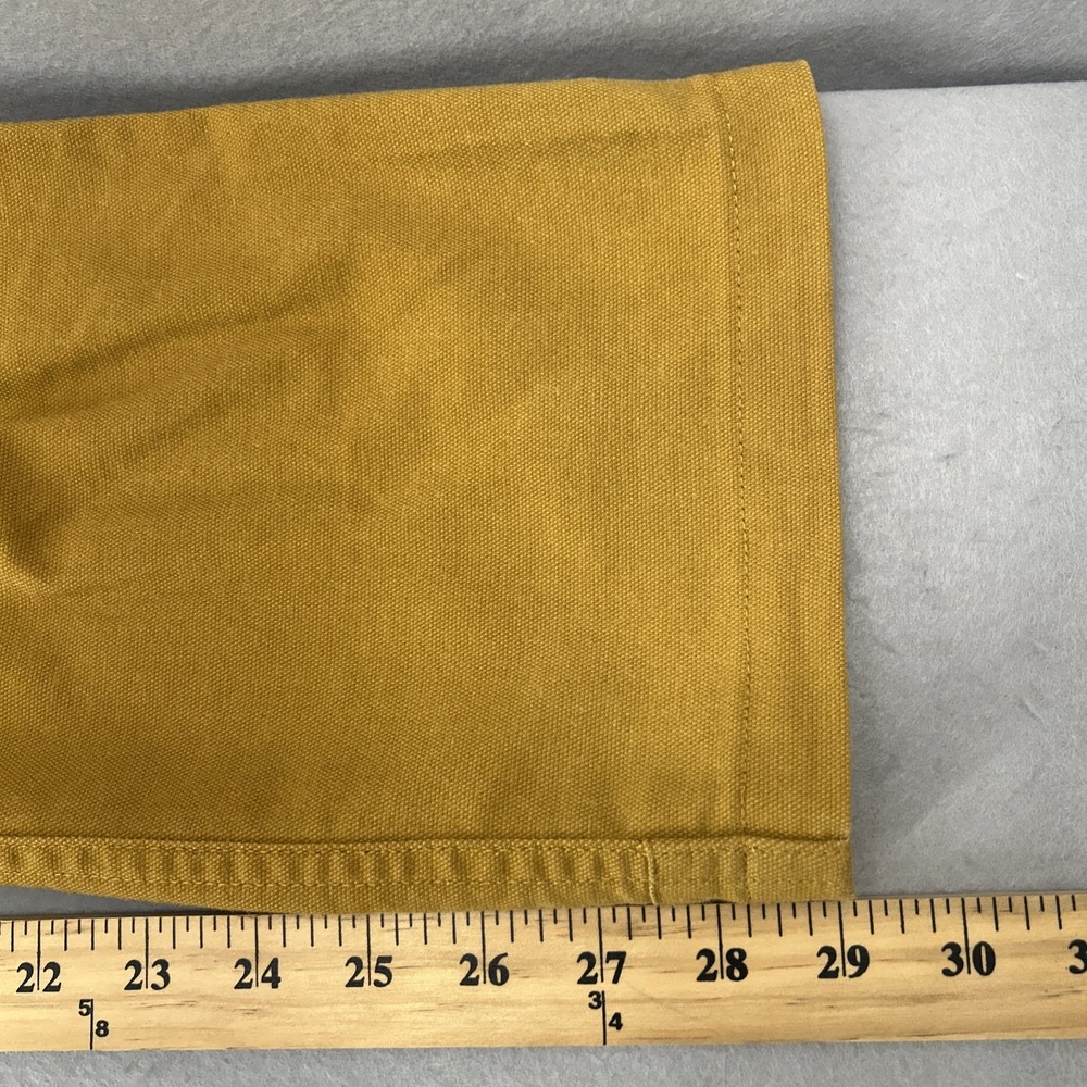 LIVSN Flex Canvas Pants V3 Men 32x29 Carmel Mustard Organic Cotton Blend Outdoor - Picture 8 of 13